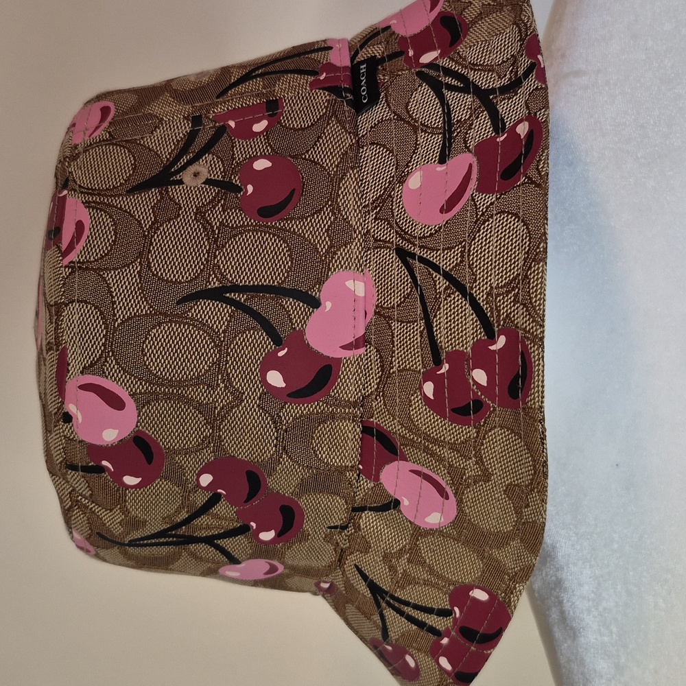 Coach Cherry Print Bucket Hat